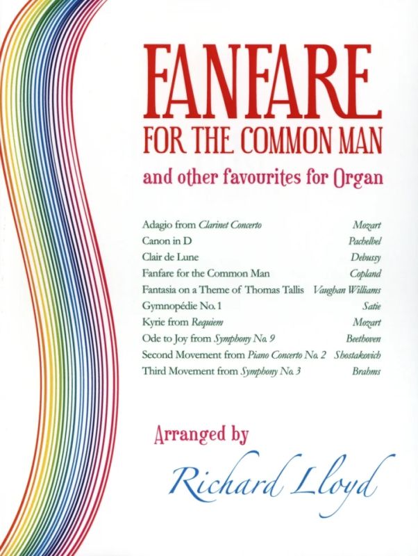 Fanfare For The Common Man And Other Favourites For Organ Buy Now In Stretta Sheet Music Shop