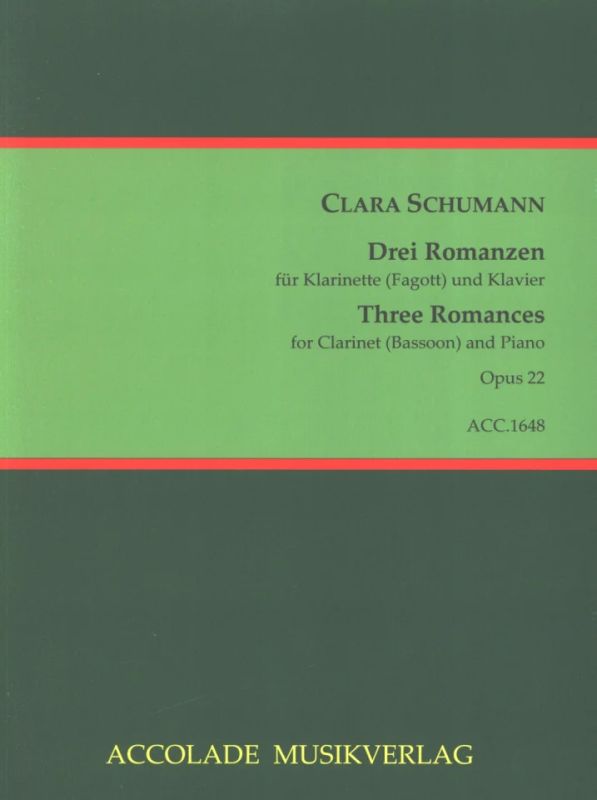 Clara Schumann - Drei Romanzen op. 22