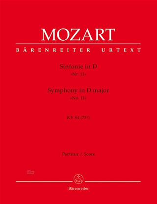 Wolfgang Amadeus Mozart - Symphony no. 11 in D major K. 84 (73Q)