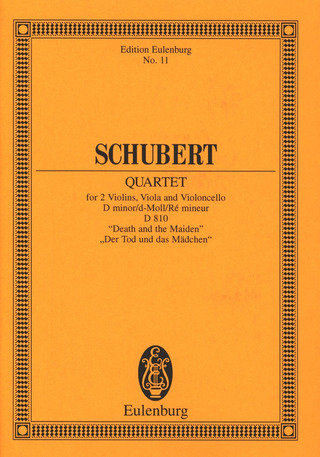 Franz Schubert - Streichquartett  d-Moll op. posth. D 810 (1824)