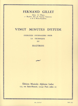 Fernand Gillet: 20 Minutes d'Etude