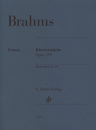 Johannes Brahms - Klavierstücke op. 119