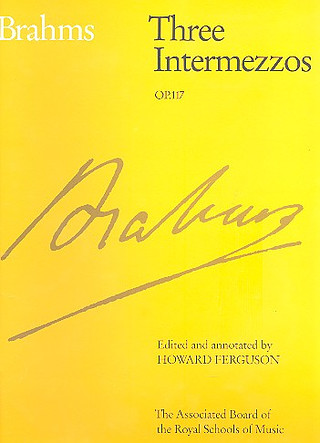 Johannes Brahmset al. - Three Intermezzos Op.117