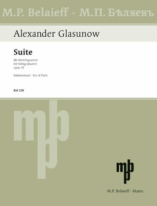 Alexander Glasunow - Suite