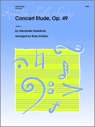 Alexander Goedicke - Concert Etude Op.49