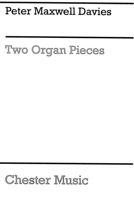 Two Organ Pieces