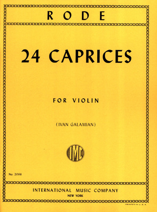 Pierre Rode - 24 Caprices