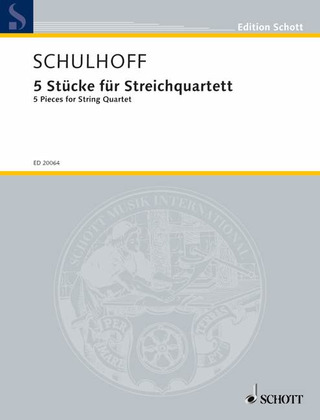 Erwin Schulhoff - 5 Pieces for String Quartet