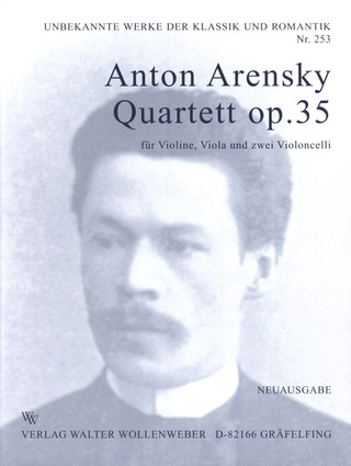 Anton Arenski - Quartett a-Moll op. 35