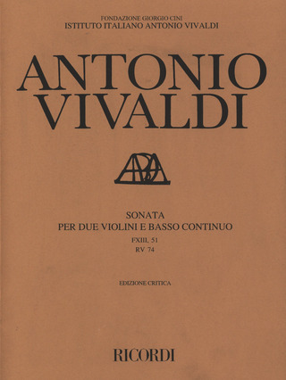Antonio Vivaldi - Sonate g-moll F 13/51 RV 74