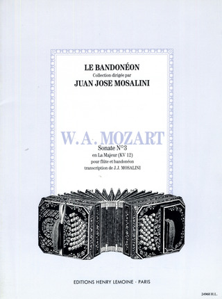 Wolfgang Amadeus Mozart - Sonata No 3 in F-major (KV 12)