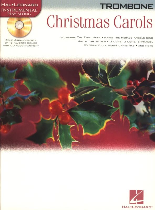 Classic Christmas 25 Famous Carols Bb Trombone Euphonium  Book with CD AMP 181 