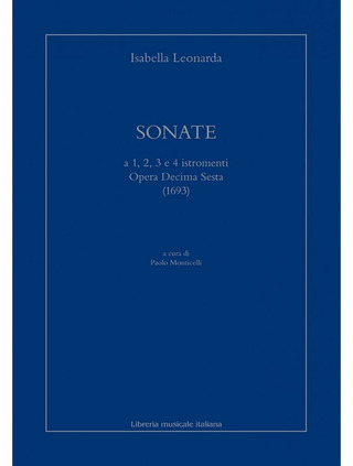 Isabella Leonarda - Sonate a 1, 2, 3 e 4 istromenti