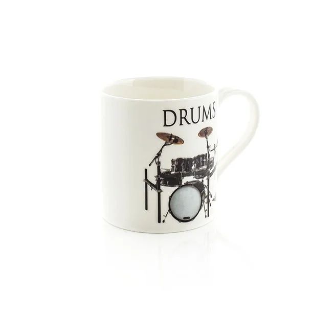 Music Word Mug - Drums