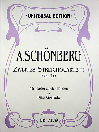 Arnold Schönberg: Streichquartett Nr. 2 für Streichquartett op. 10 (1907-1908/1921)
