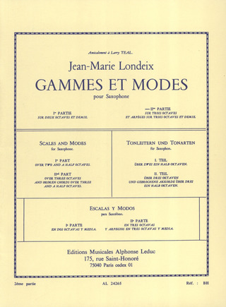 Jean-Marie Londeix - Gammes et Modes 2