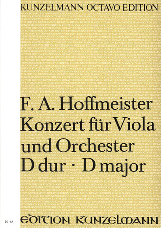 Franz Anton Hoffmeister - Konzert für Viola D-Dur