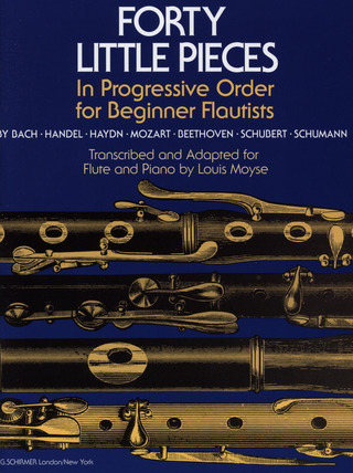 Louis Moyse - 40 little Pieces in Progressive Order for Beginning Flautists