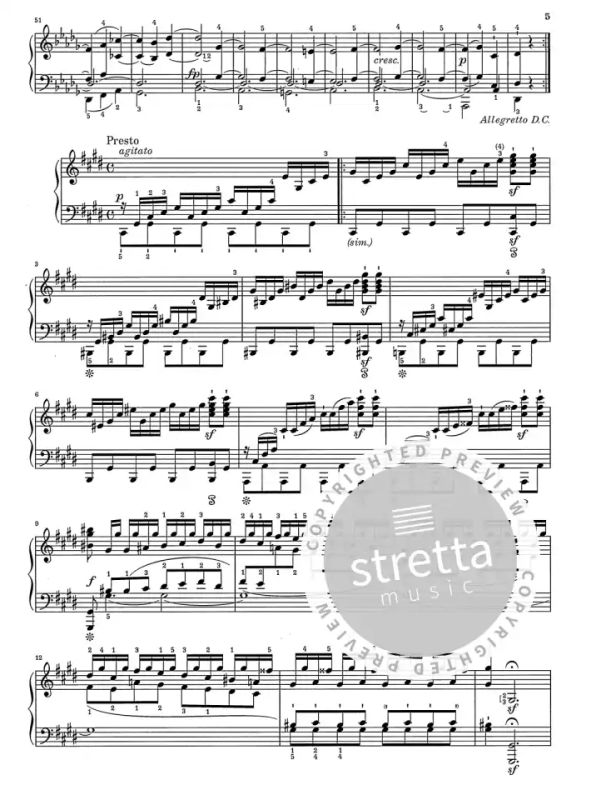 Ludwig van Beethoven - Piano Sonata no. 14 c sharp minor op. 27/2 (3)
