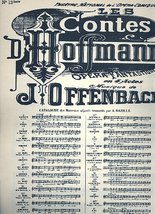 Jacques Offenbach - Les Contes D'Hoffmann No. 13