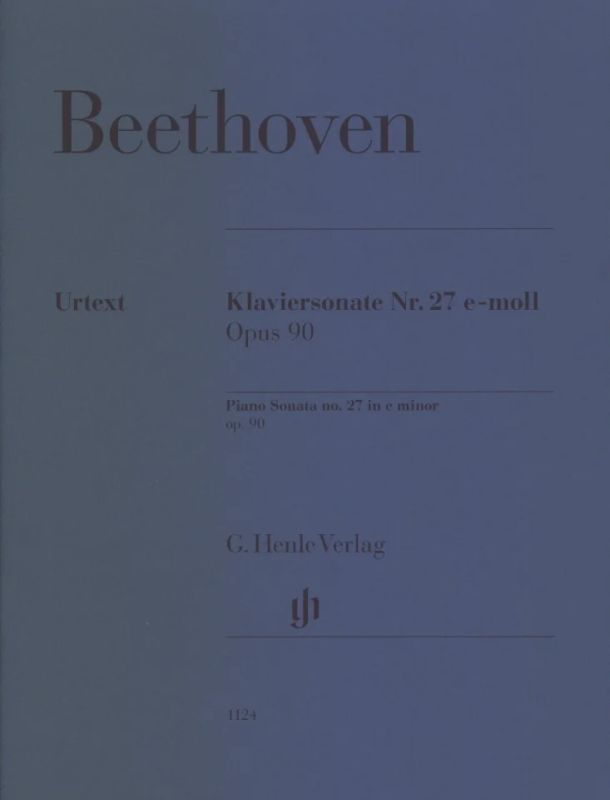 Ludwig van Beethoven - Piano Sonata no. 27 in e minor op. 90