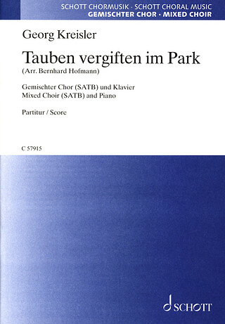 Georg Kreisler: Tauben vergiften im Park
