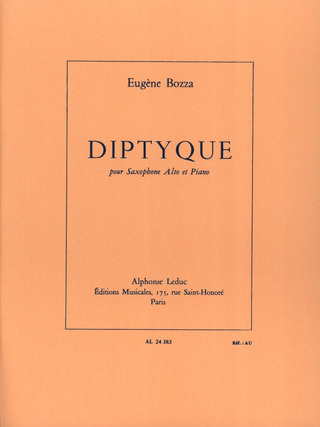 Eugène Bozza - Dyptique