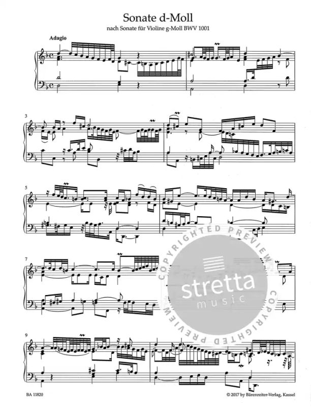 Johann Sebastian Bach: Suiten, Partiten, Sonaten (1)