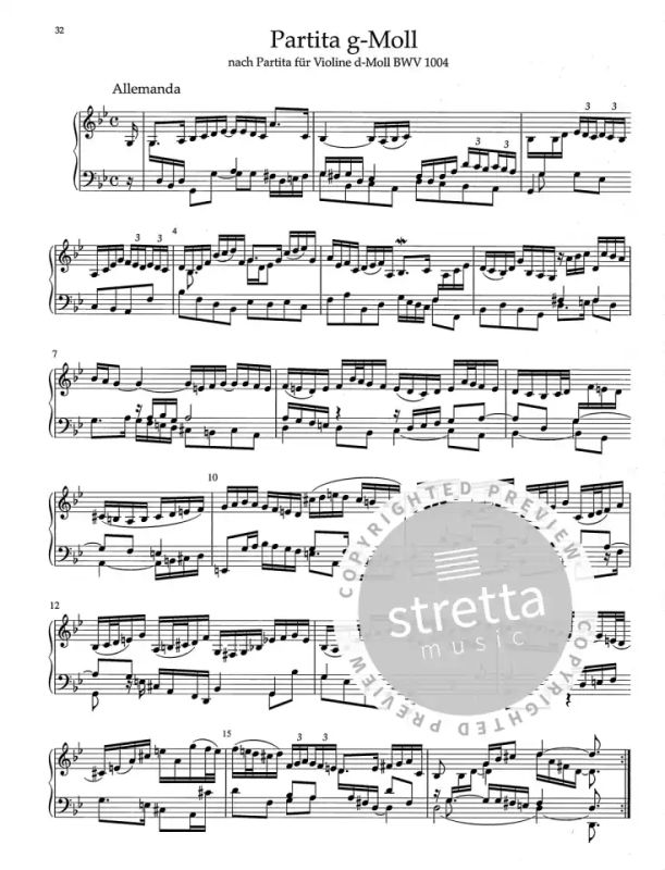 Johann Sebastian Bach: Suiten, Partiten, Sonaten (3)