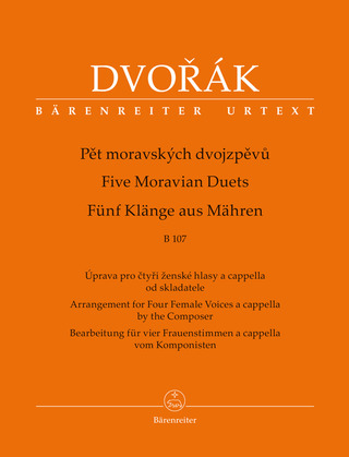 Antonín Dvořák - Fünf Klänge aus Mähren B 107