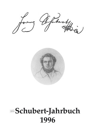 Schubert–Jahrbuch 1996