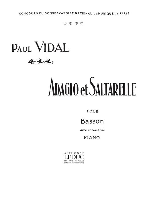 Vidal - Adagio Et Saltarelle