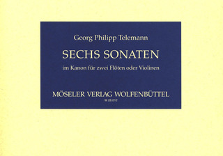 Georg Philipp Telemann - 6 Sonaten im Kanon op. 5 TWV 40:118-123