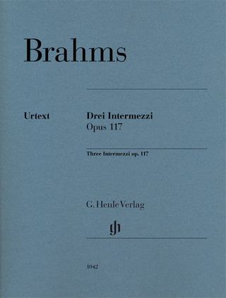 Johannes Brahms - 3 Intermezzi op. 117