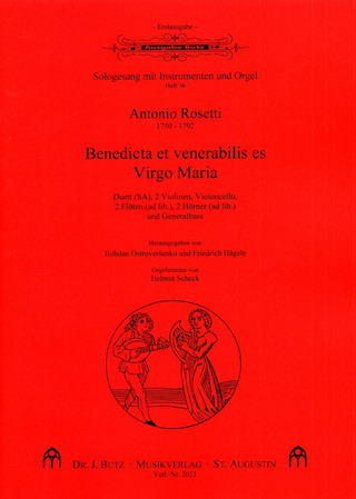 Antonio Rosetti - Benedicta Et Venerabilis Es Virgo Maria