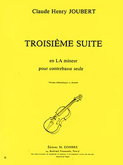 Claude-Henry Joubert - Suite n°3 en la min.