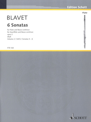 Michel Blavet - Sechs Sonatas op. 2/4-6