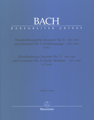 Johann Sebastian Bach - Brandenburg Concerto No. 5 BWV 1050