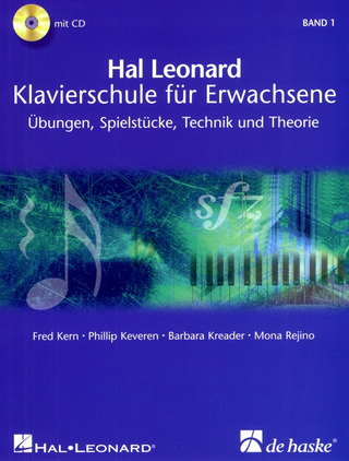 Barbara Kreader y otros.: Hal Leonard Klavierschule für Erwachsene 1
