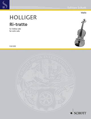 Heinz Holliger - Ri-Tratto
