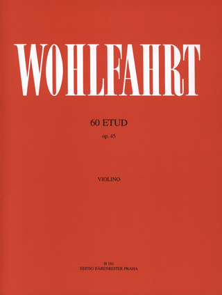 Franz Wohlfahrt - 60 Etüden op.45