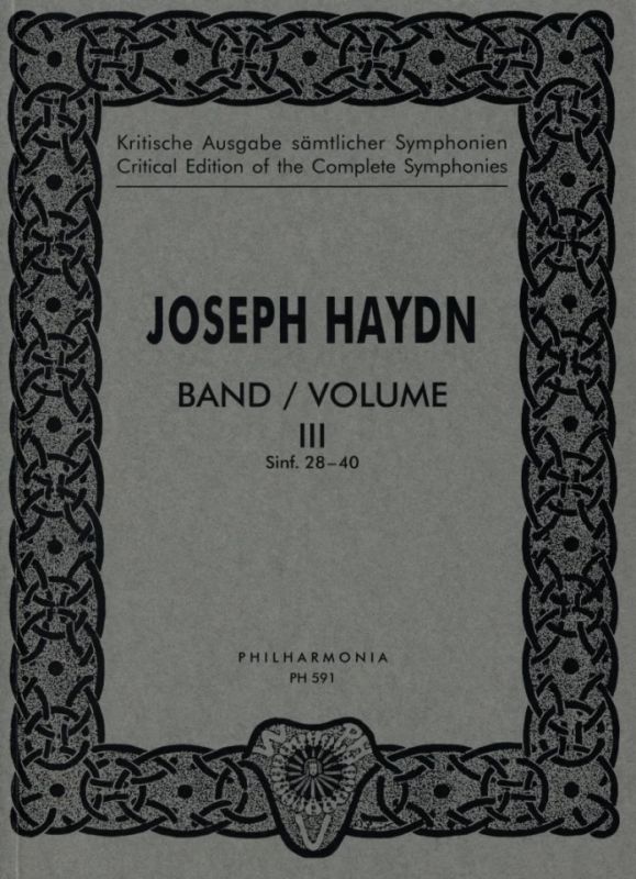 Joseph Haydn - Symphonien Nr. 28-40 Band 3