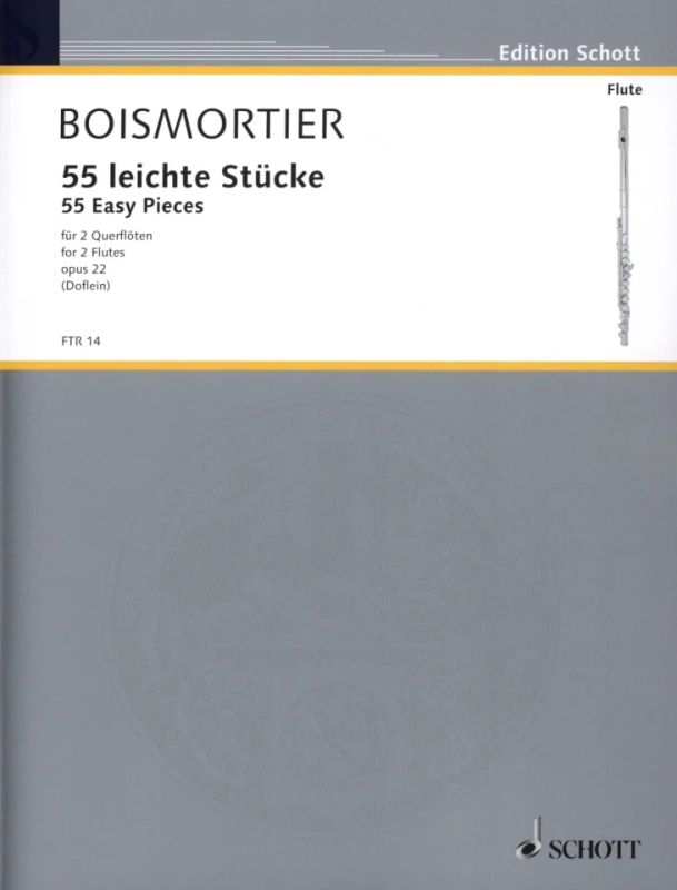 Joseph Bodin de Boismortier - 55 leichte Stücke op. 22