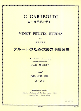 Giuseppe Gariboldi - Vingt Petites Etudes Op. 132