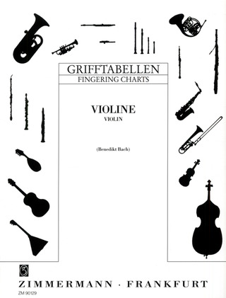 Benedikt Bach - Grifftabellen Violinen