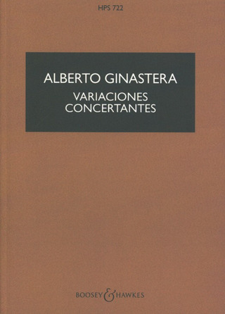 Alberto Ginastera - Variaciones concertantes op. 23