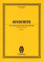 Paul Hindemith - Klaviermusik mit Orchester op. 29 (1923)