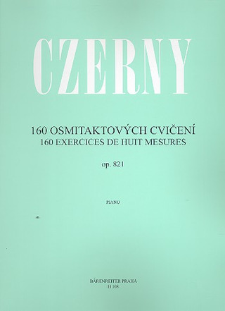 Carl Czerny - 160 ecercices de 8 mesures op. 821