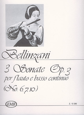 Paolo Benedetto Bellinzani - 3 Sonatas op. 3