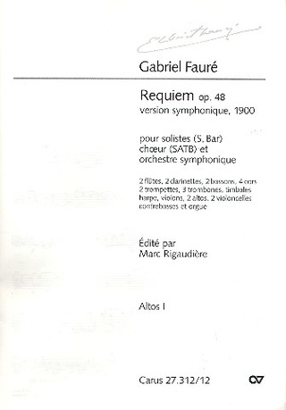 Gabriel Fauré - Requiem op. 48